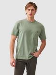 Rodd & Gunn The Original Gunn Cotton Straight Fit Short Sleeve T-Shirt, Turf