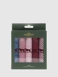 Rodd & Gunn Handkerchief, Pack of 5, Wine Multi