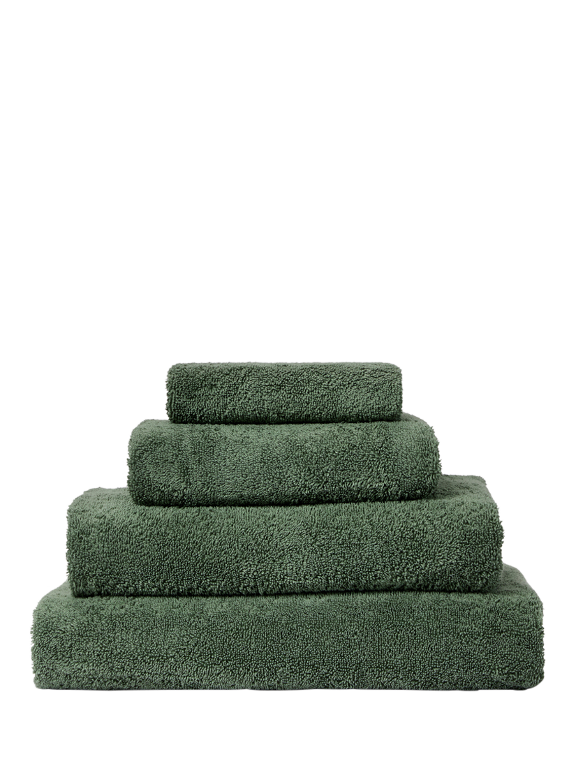 Piglet in Bed Organic Cotton Towels Elm Green