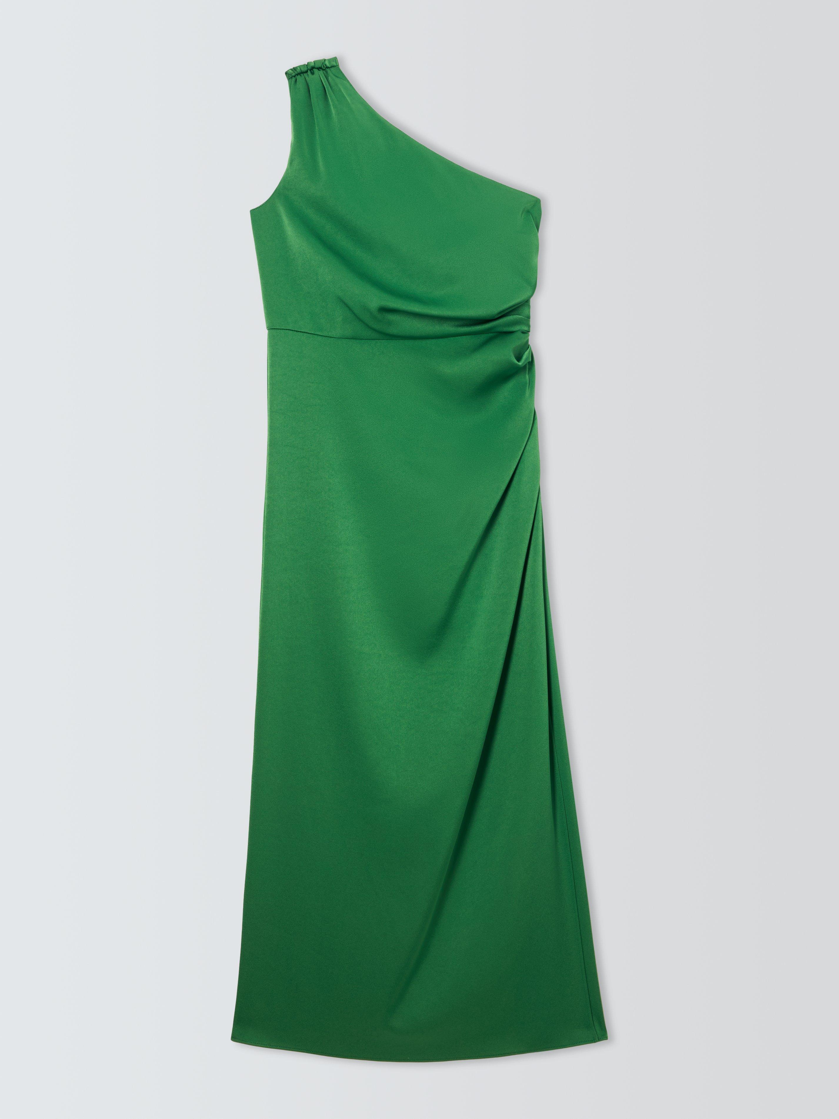 Product image 1 of 1, which shows Marella Duse Asymmetric Dress, Green, 8