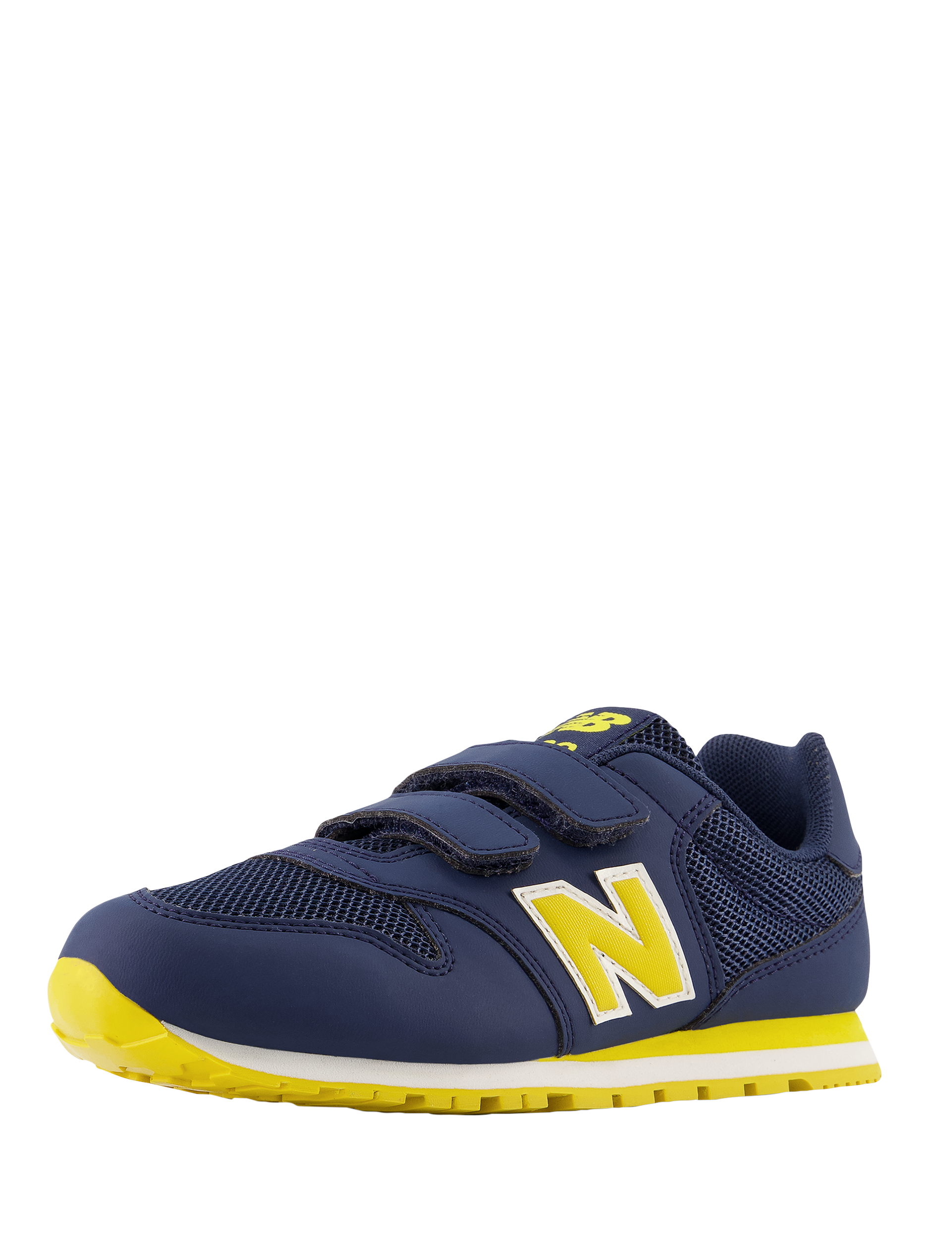 Product image 4 of 6, which shows New Balance Kids' 500 Rip-Tape Trainers, Navy, 10 Jnr