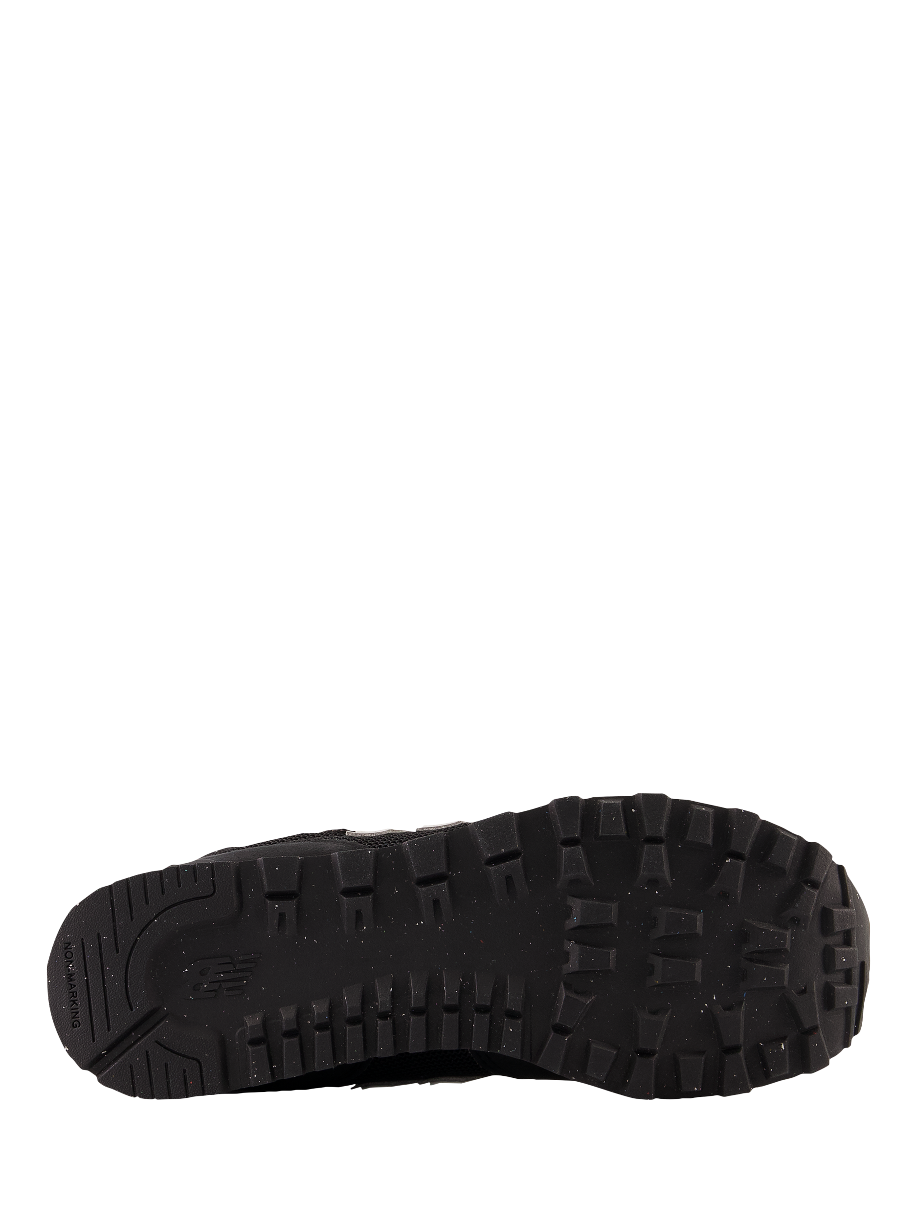 Product image 6 of 6, which shows New Balance Kids' Lace-Up Trainers, Black, 3