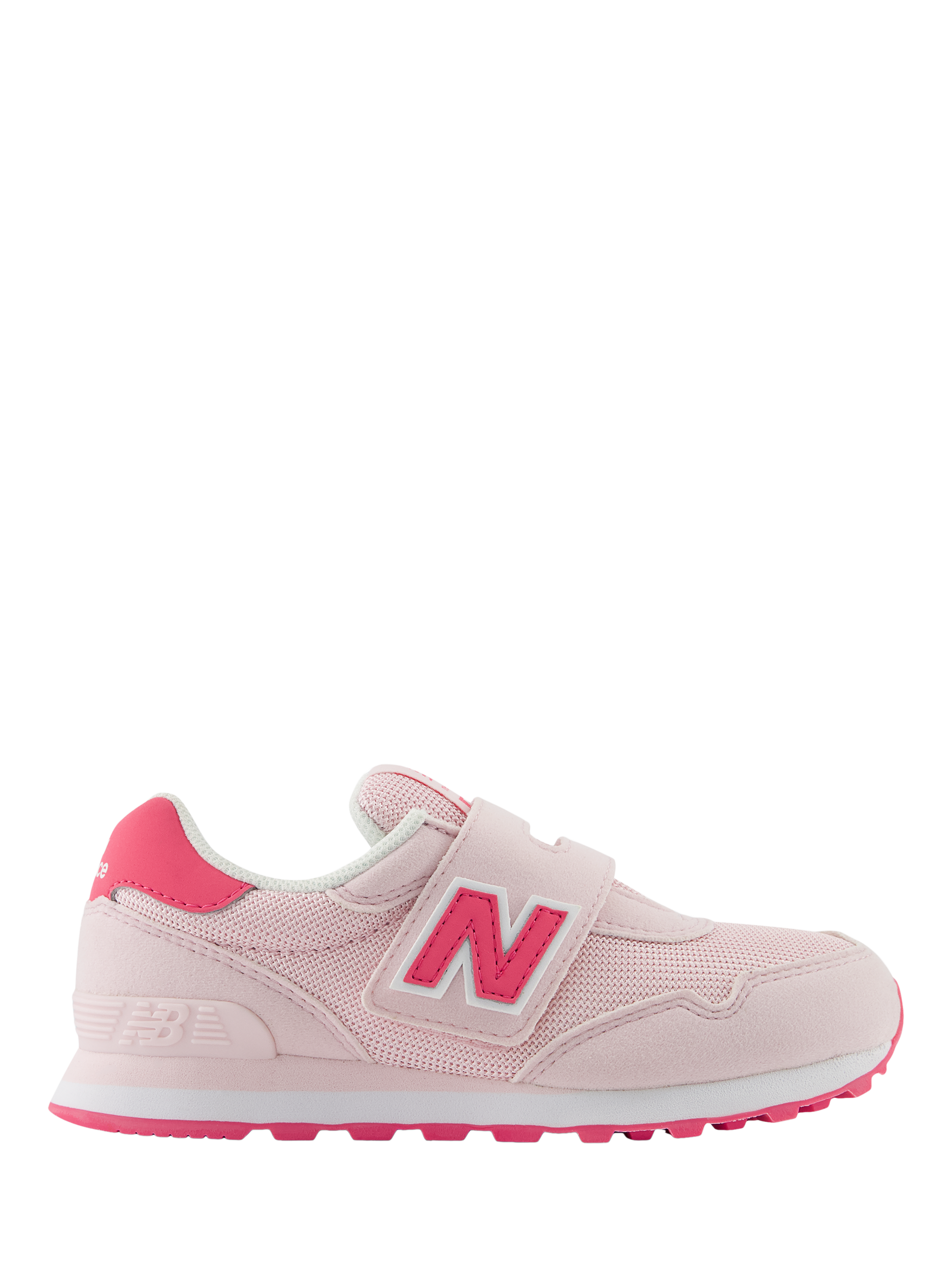 Product image 1 of 6, which shows New Balance Kids' 515 Trainers, Pink, 2