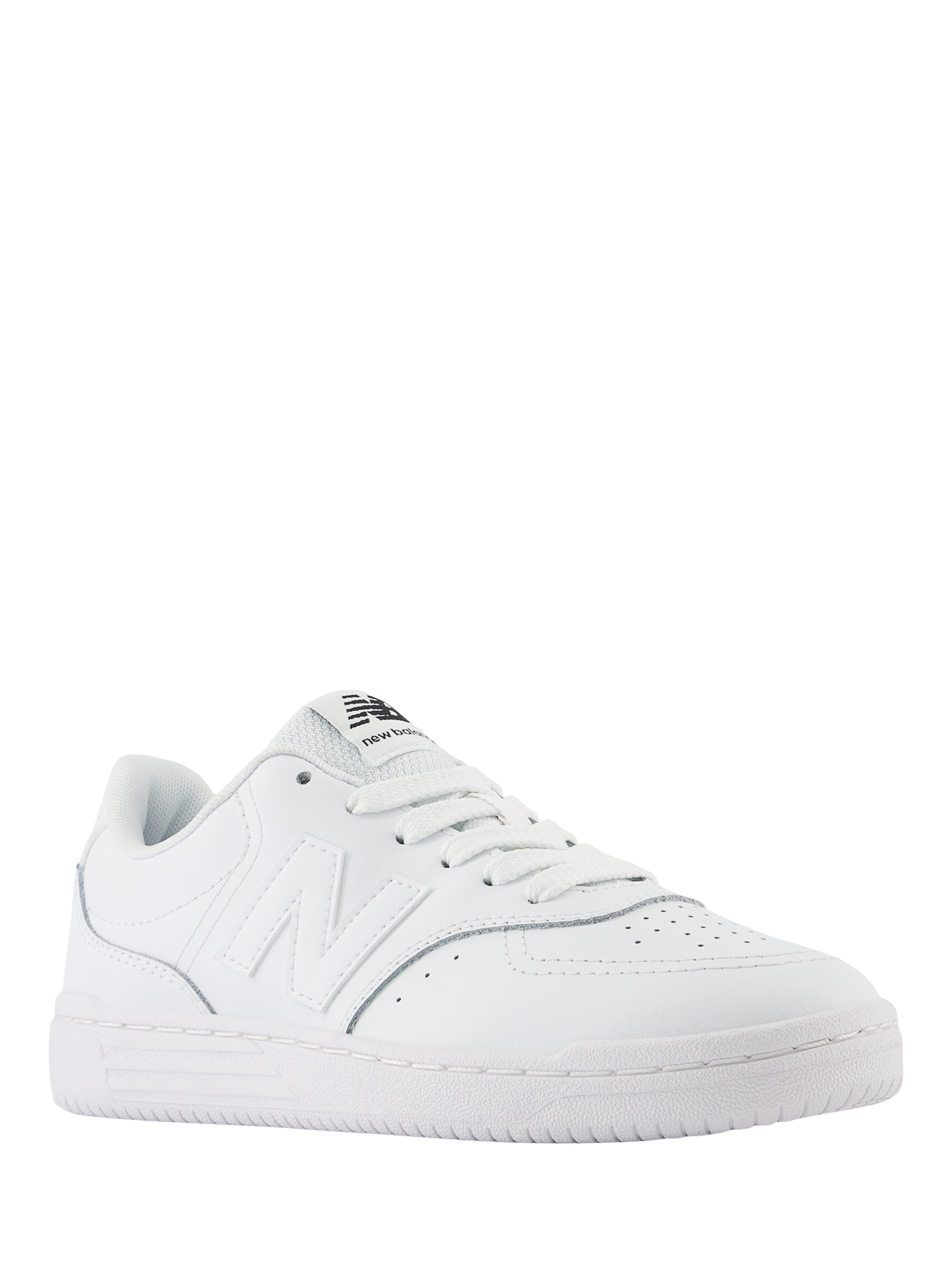 Product image 2 of 6, which shows New Balance Kids' B80 Trainers, White, 3
