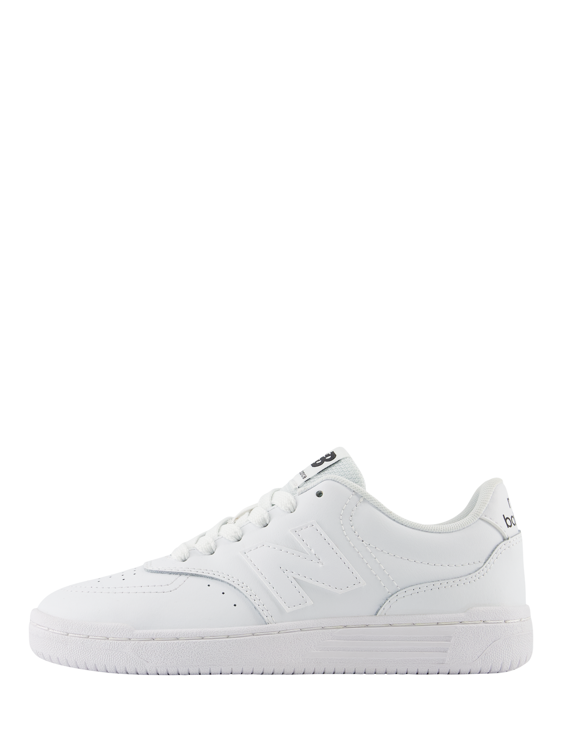 Product image 4 of 6, which shows New Balance Kids' B80 Trainers, White, 3
