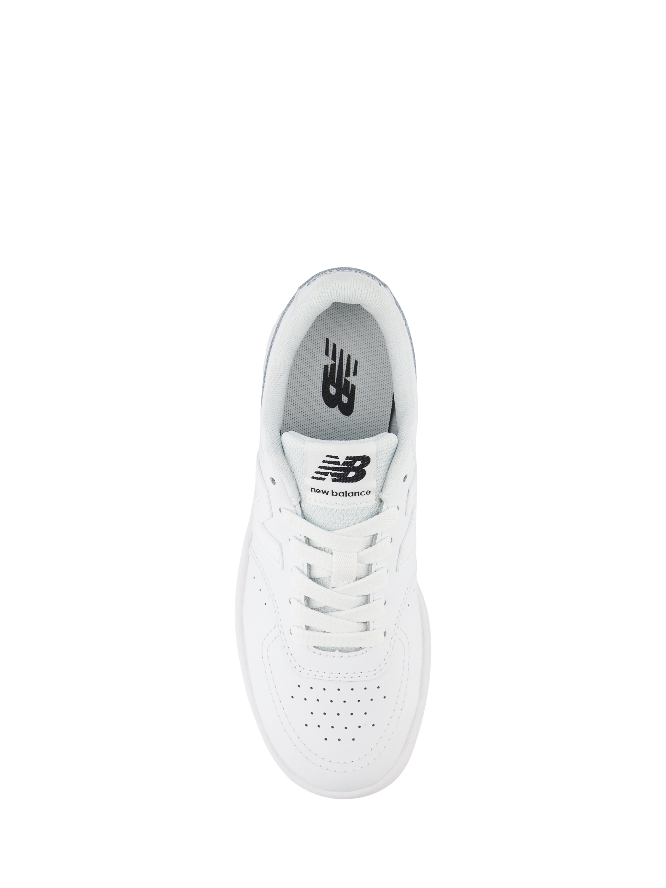 Product image 5 of 6, which shows New Balance Kids' B80 Trainers, White, 3