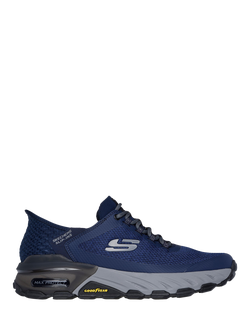 Skechers Max Protect Assembly Trainers, Navy, Navy