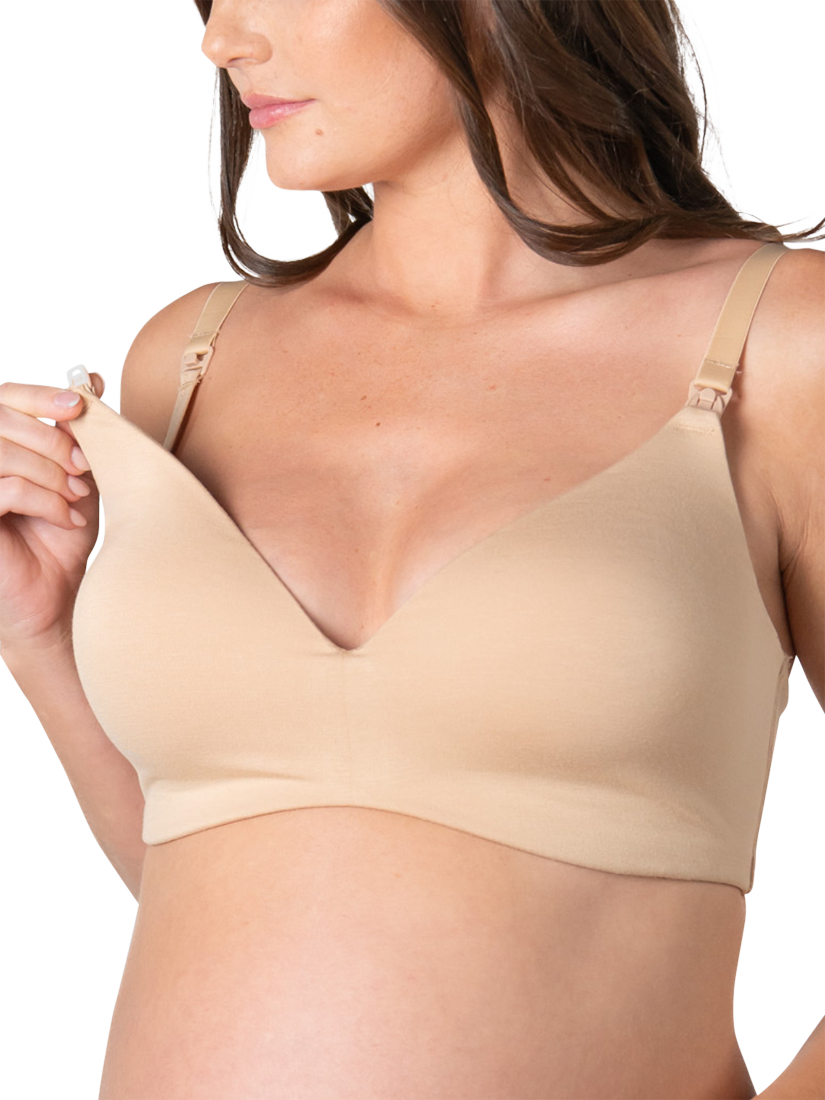 Product image 4 of 7, which shows Hotmilk Embrace Leakproof Nursing Bra, Frappe, 32B/C