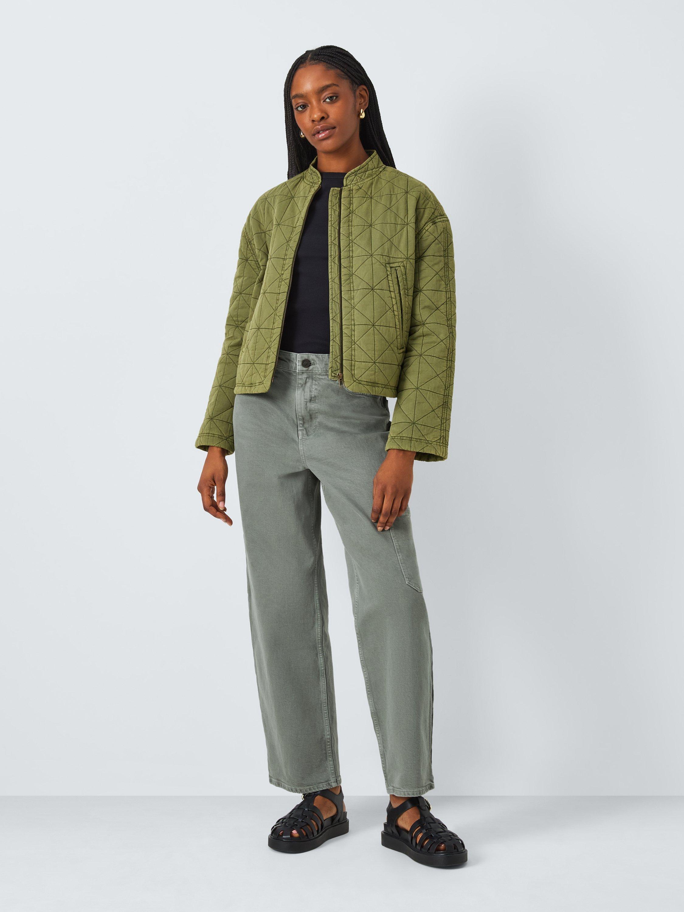 Product image 3 of 7, which shows AND/OR Santa Fe Cargo Jeans, Green, 26R