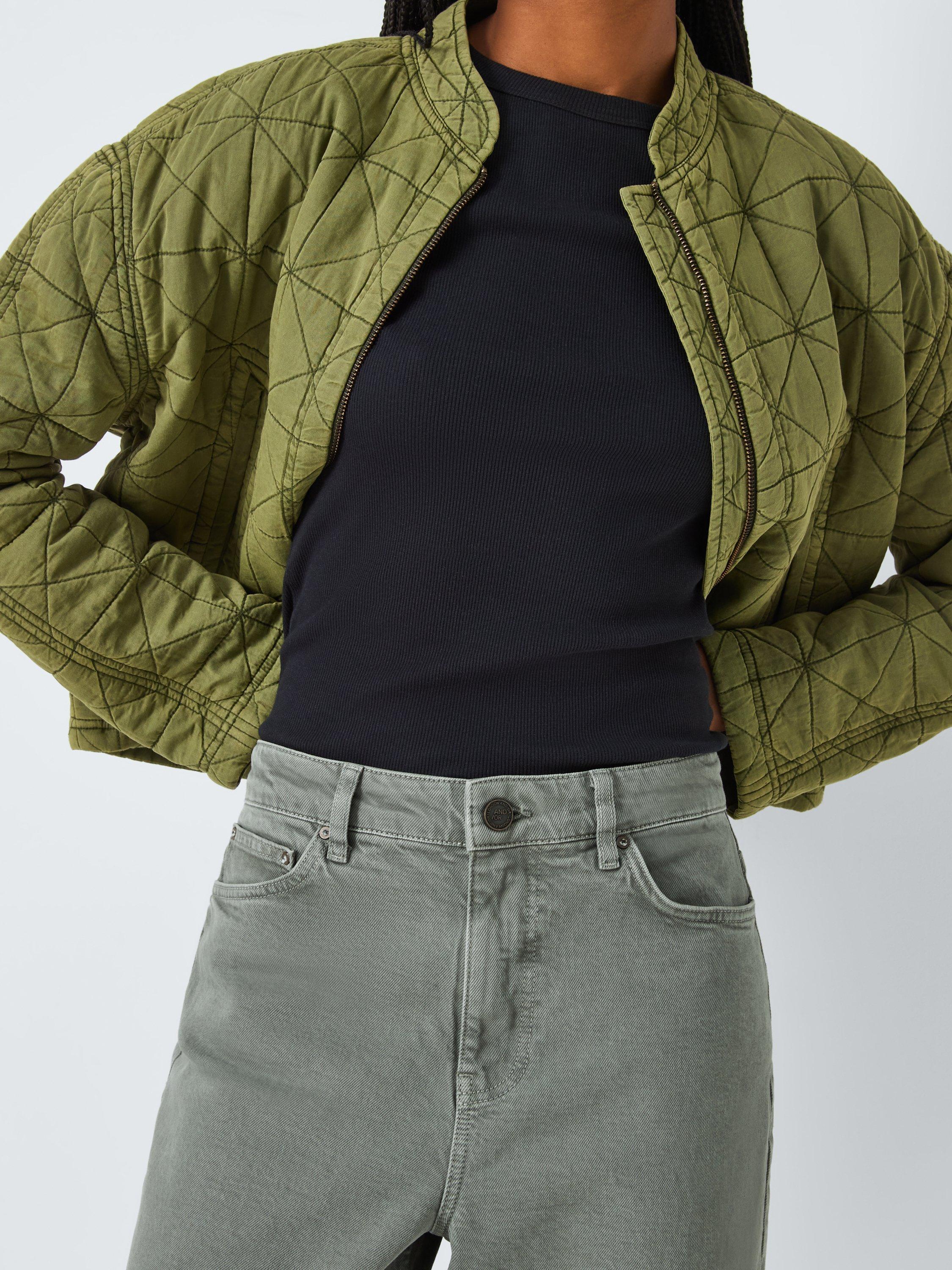 Product image 5 of 7, which shows AND/OR Santa Fe Cargo Jeans, Green, 26R