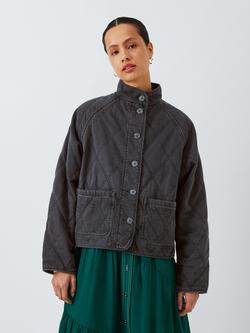 AND/OR Harley Quilted Denim Jacket, Black, Black