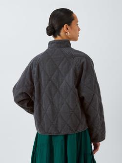 AND/OR Harley Quilted Denim Jacket, Black - view 2, Black