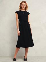 Hobbs London★Casey Dress With Wool ウールケイシードレス 黒 Casey Dress With Wool | Hobbs UK |
