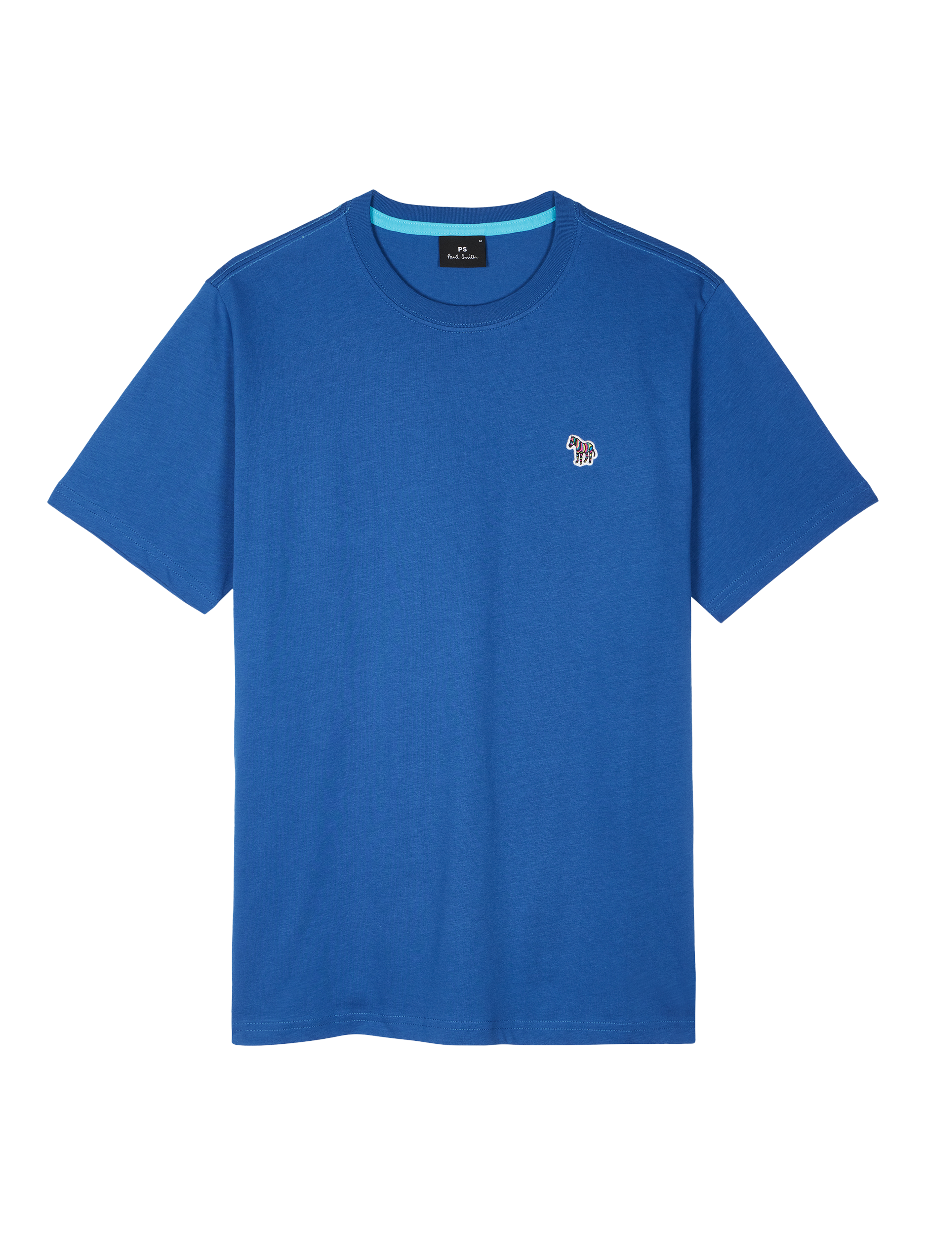 Paul Smith Logo Pure Organic Cotton T-Shirt, Blue