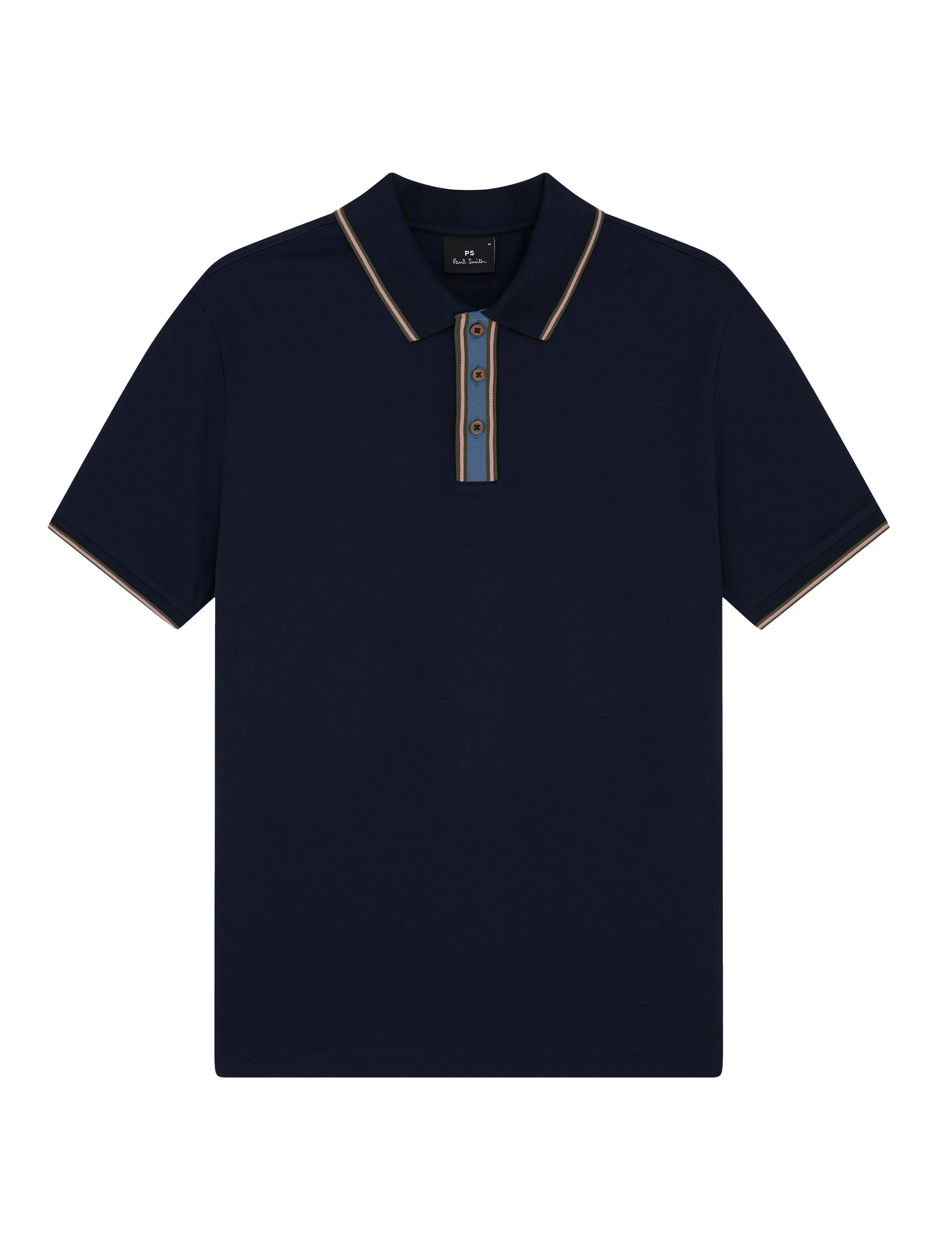 Paul Smith Regular Fit Short Sleeve Polo Shirt, Blue