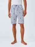 Ralph Lauren Bear Striped Cotton Lounge Shorts, Aob Stripe