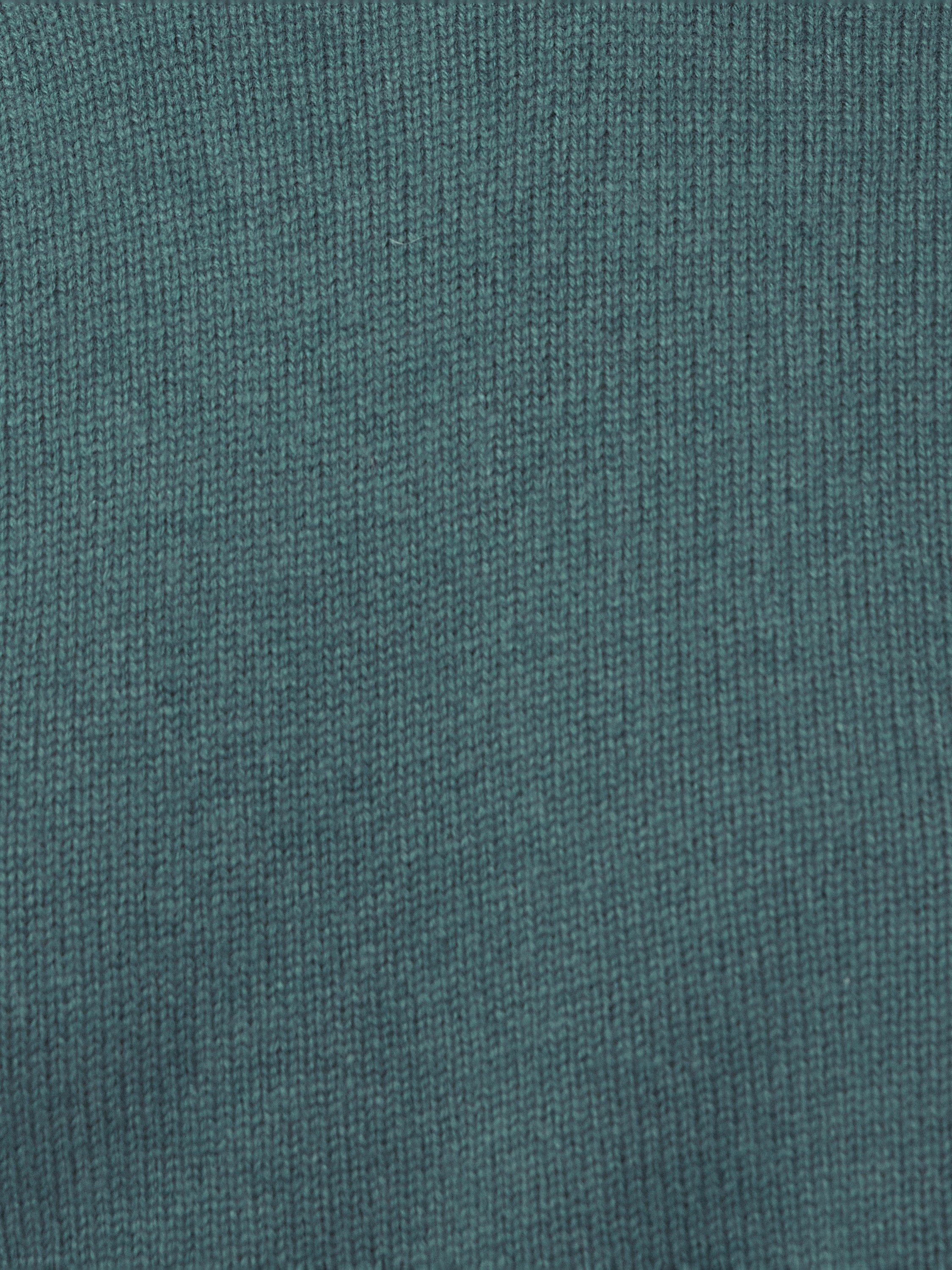 Product image 7 of 7, which shows Jigsaw Wool Rich Poncho Jumper, Blue, XS