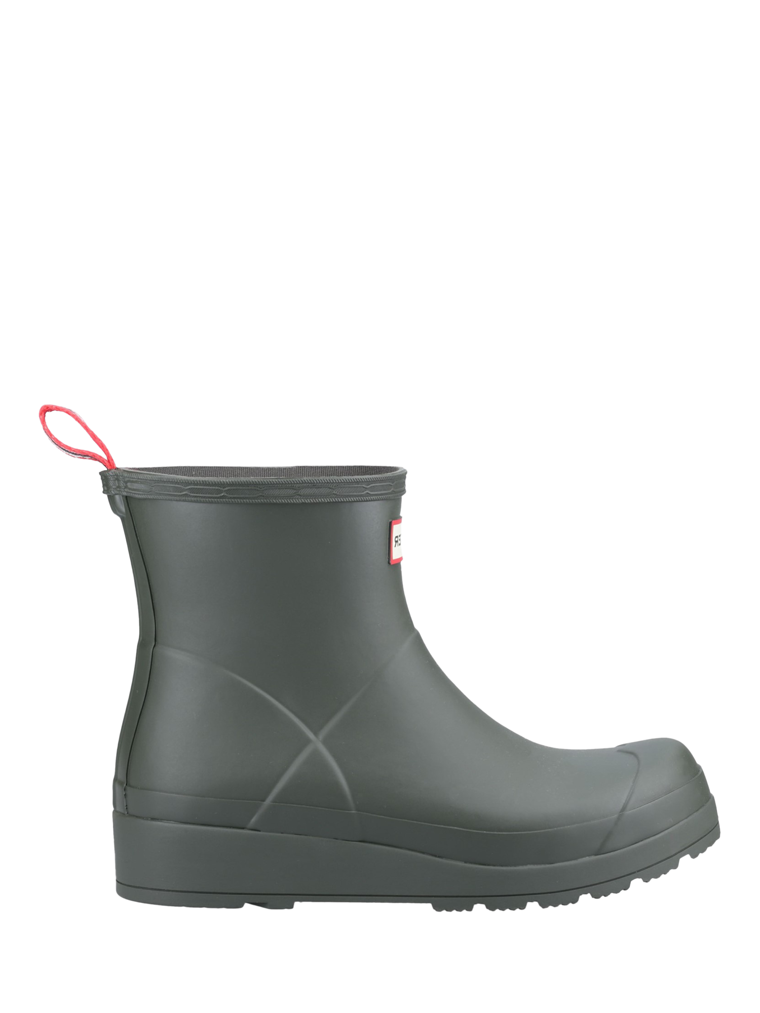Hunter Play Short Wellington Boots, Dark Olive