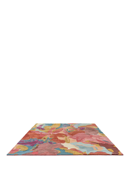 Harlequin Floresta Rug - view 2, Rosewood/Huckleberry