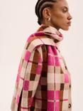 OMNES Molly Scarf, Pink/Multi