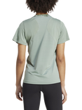 adidas Women's Designed for Training T-Shirt, Silver Green