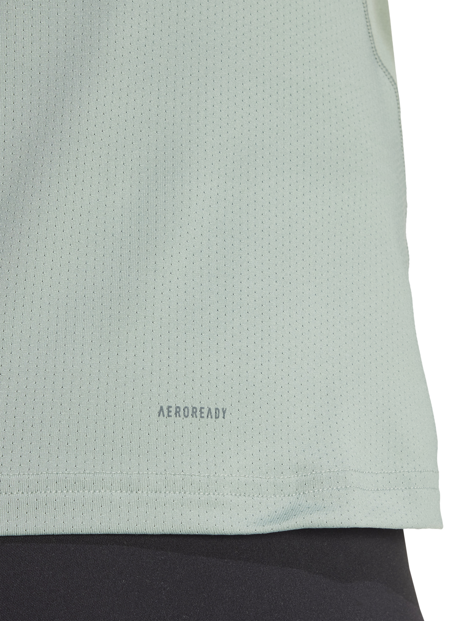Product image 4 of 6, which shows adidas Women's Designed for Training T-Shirt, Silver Green, XS