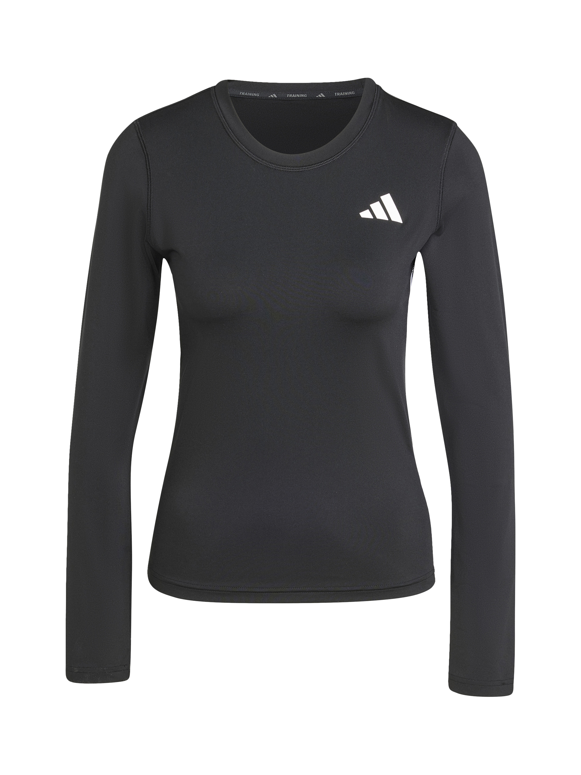 Product image 5 of 6, which shows Women's Train Essentials Long Sleeve Workout Top, Black/White, S