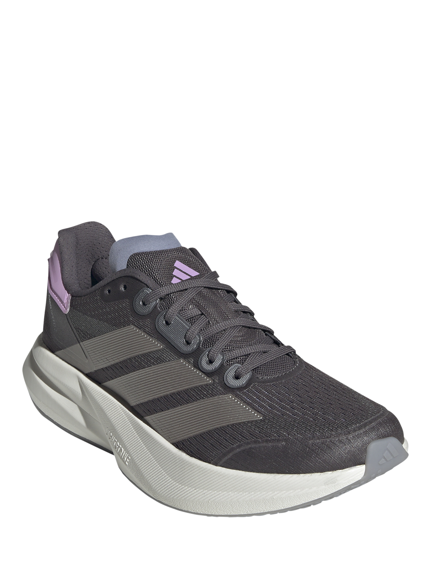 Product image 2 of 8, which shows adidas Women's Duramo Speed 2 Running Shoes, Grey/Lilac, 4.5