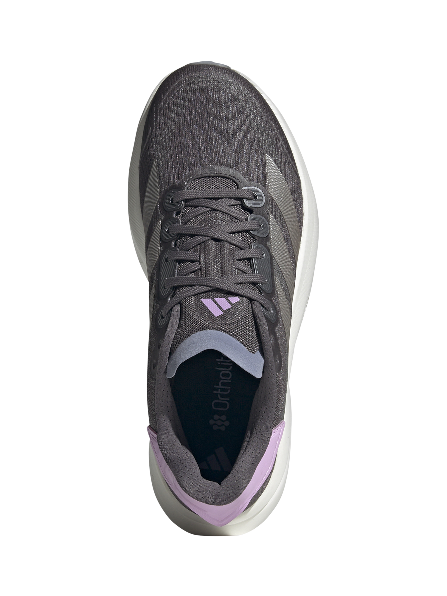 Product image 4 of 8, which shows adidas Women's Duramo Speed 2 Running Shoes, Grey/Lilac, 4.5