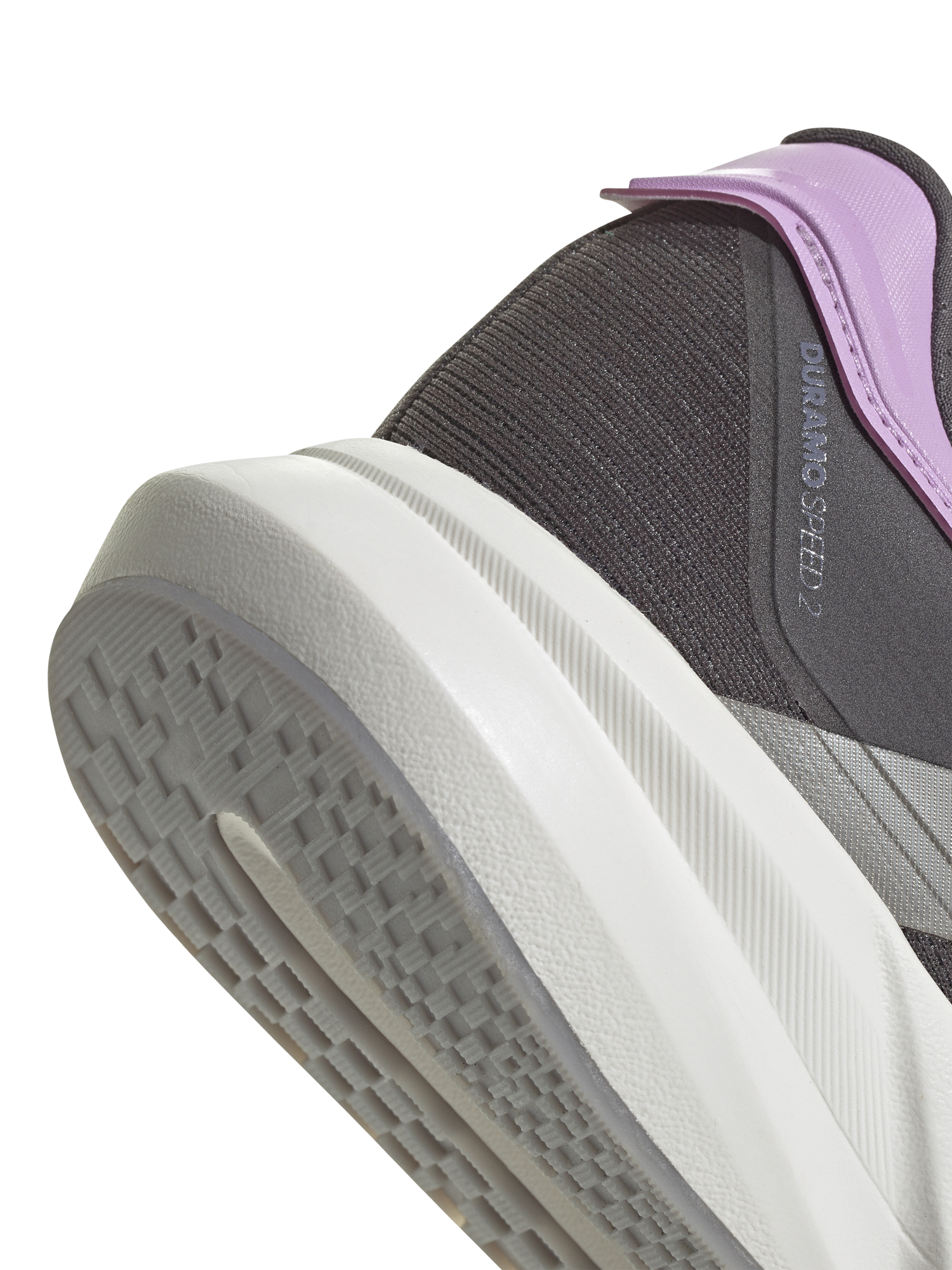 Product image 7 of 8, which shows adidas Women's Duramo Speed 2 Running Shoes, Grey/Lilac, 4.5