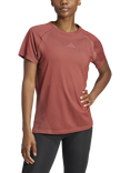 adidas Seamless T-Shirt, Preloved Ruby/Clay