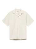 forét Hush Organic Cotton Regular Fit Seersucker Shirt, Cloud