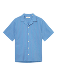 forét Peer Organic Cotton Regular Fit Textured Shirt