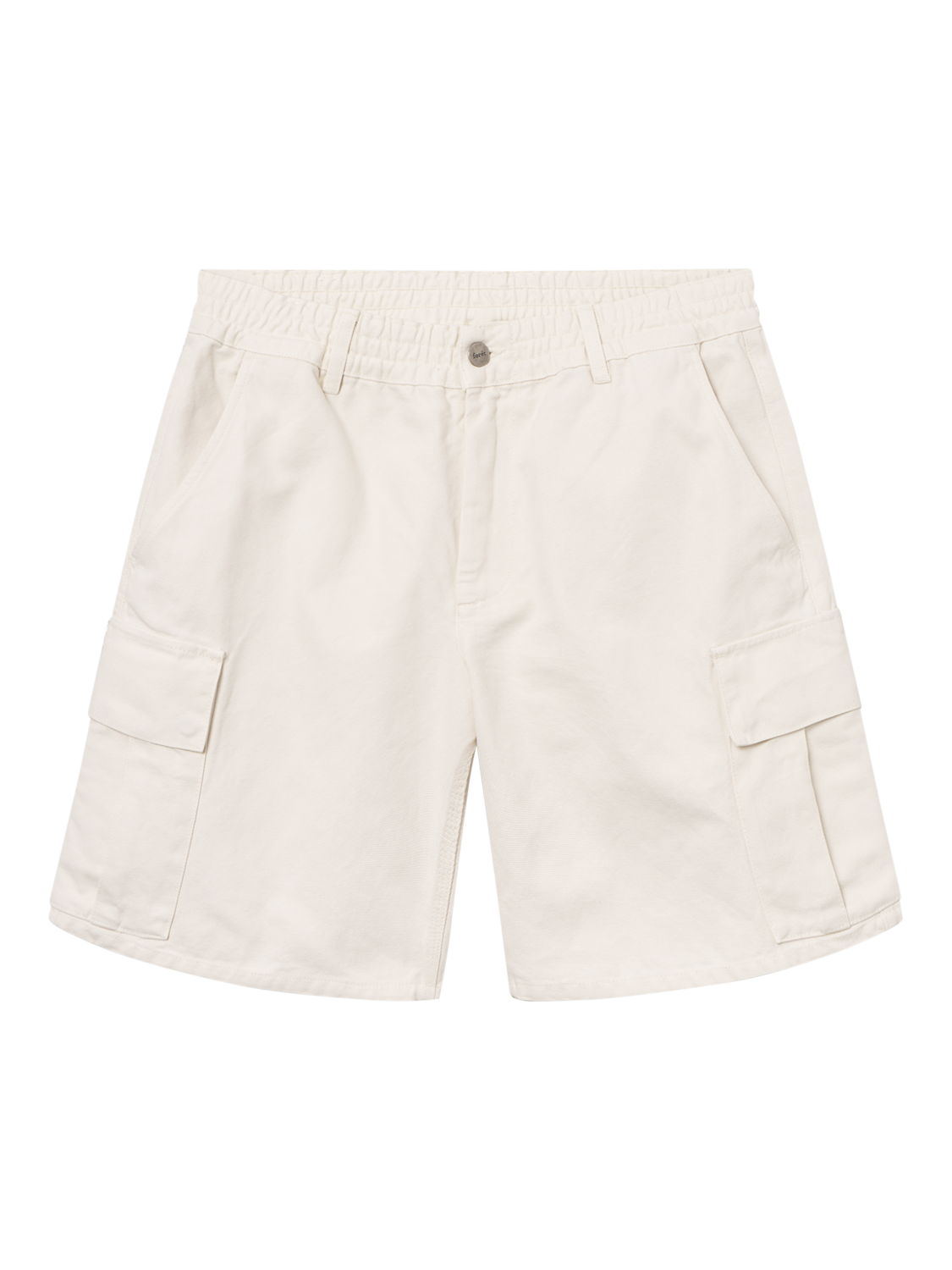 Product image 1 of 5, which shows forét Clay Cargo Shorts, Cloud, M