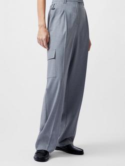 French Connection Franklin Cargo Trousers, Grey, Grey