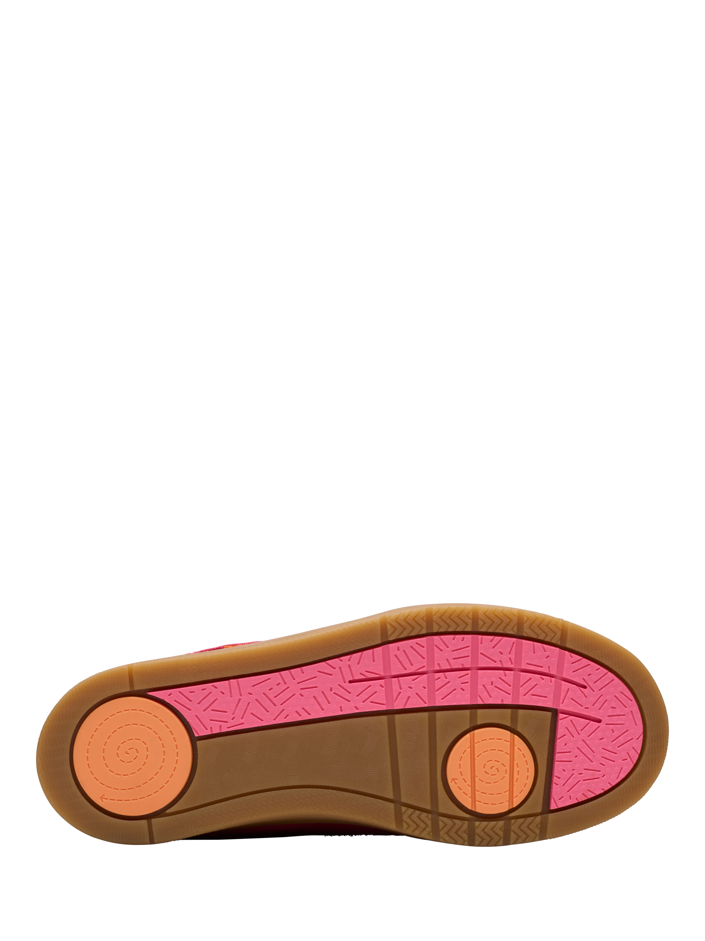 Product image 3 of 7, which shows Clarks Kids' Disco Vibe Trainers, Hot Pink, 7 G Jnr