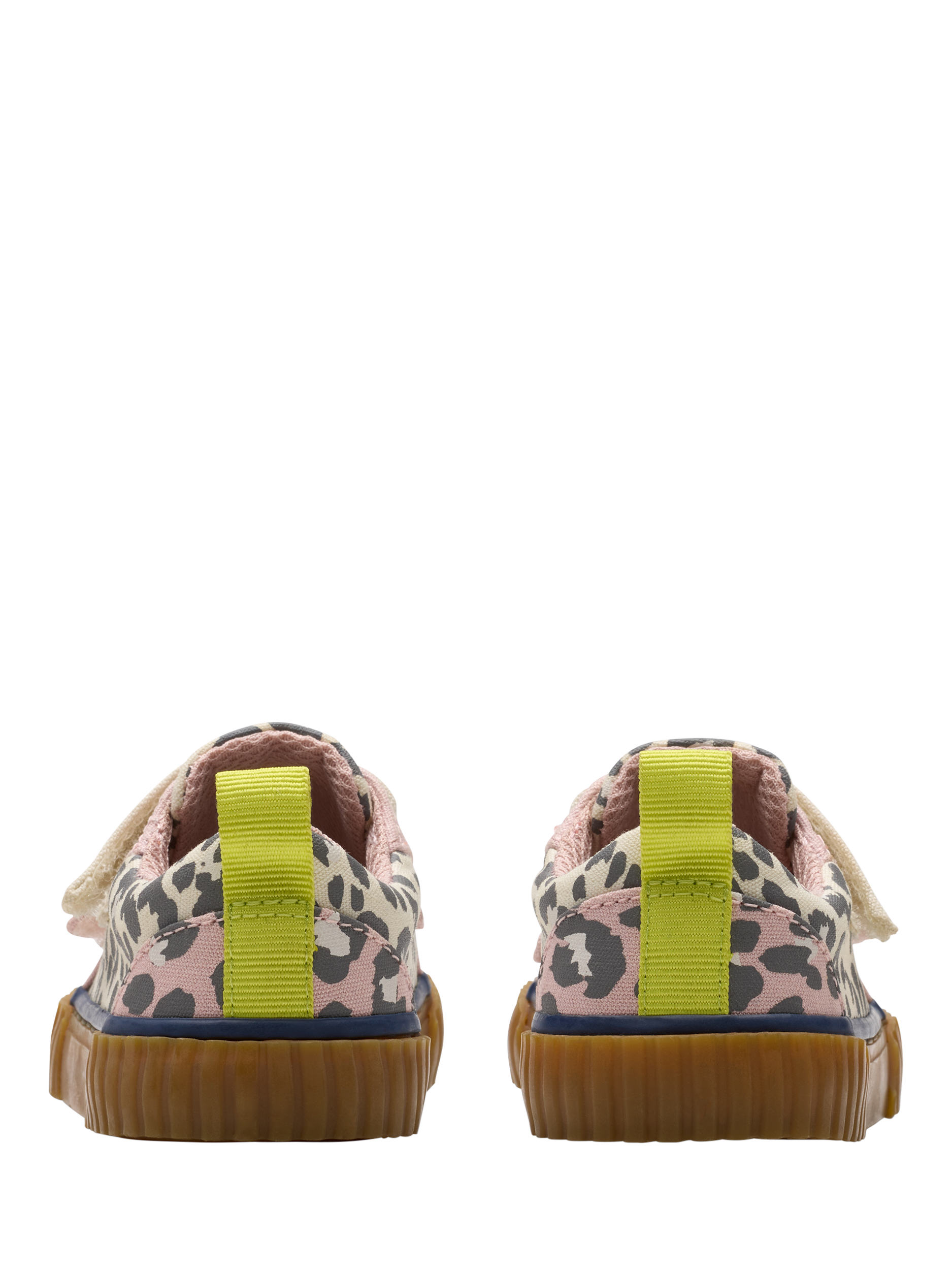 Product image 5 of 7, which shows Clarks Baby Foxing Vibe Pre-Walker Shoes, Ecru Canvas, 4 F Jnr