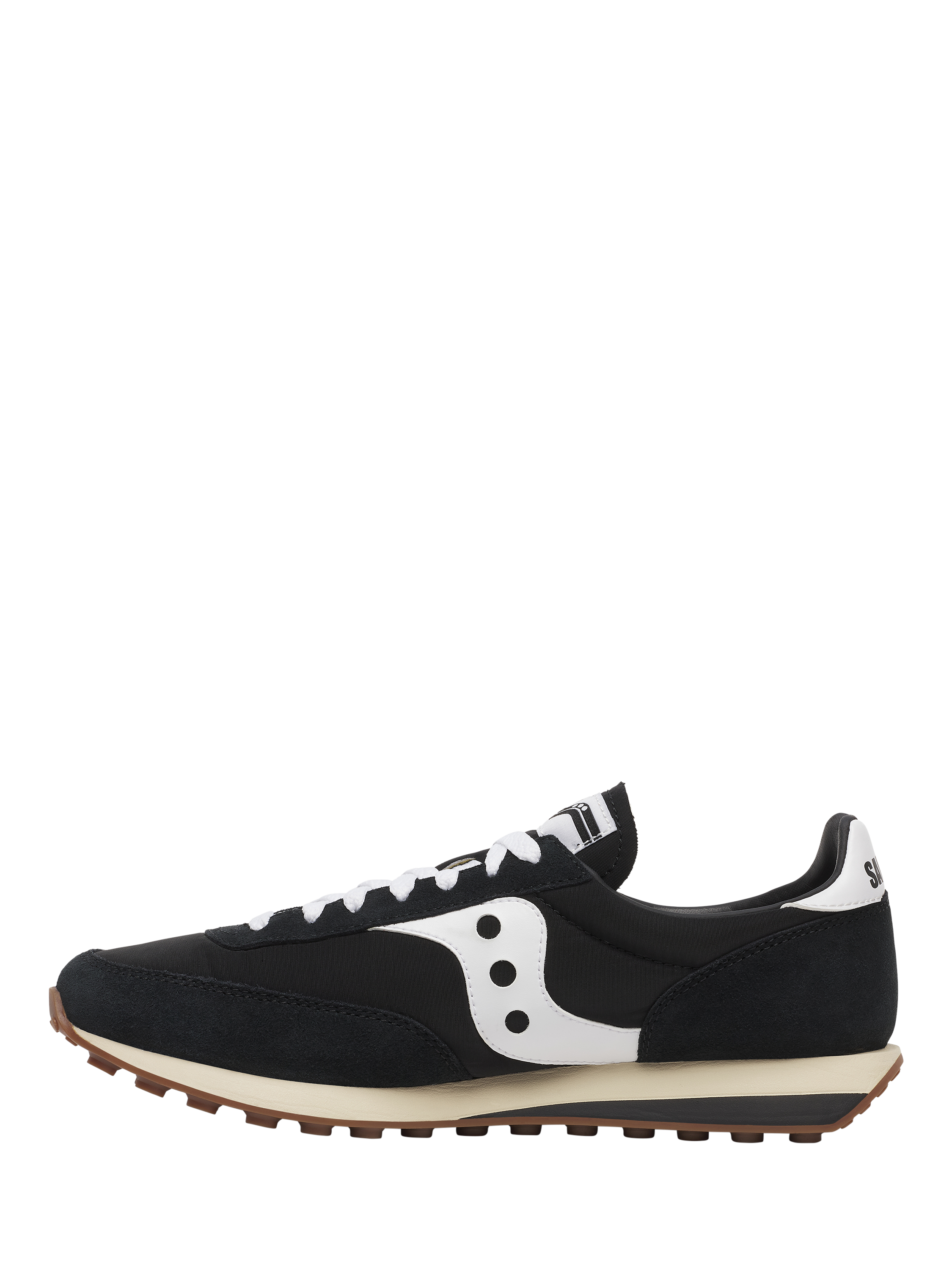 Product image 2 of 6, which shows Saucony Shadow 6000 Lace Up Trainers, Black, 10