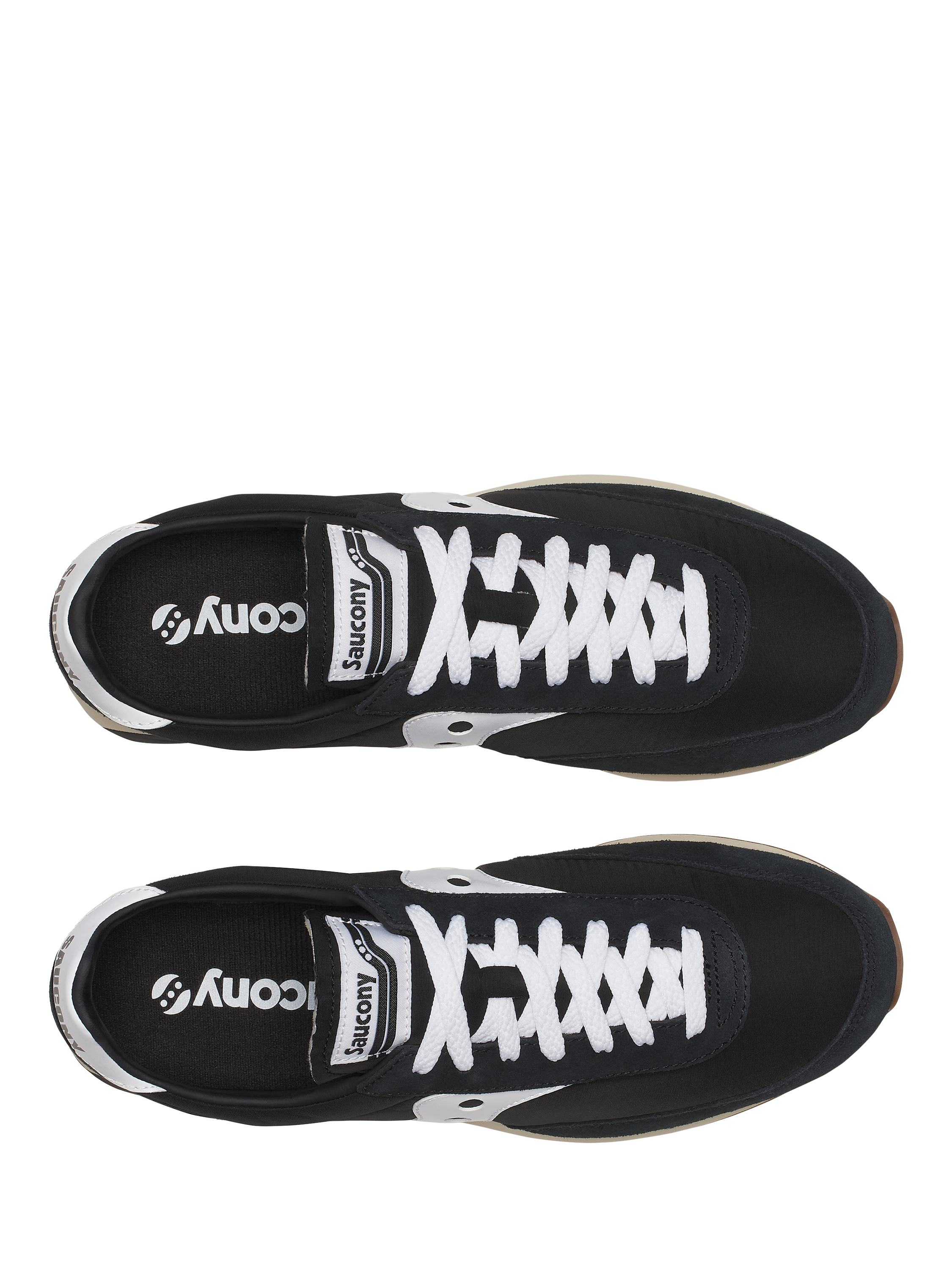 Product image 4 of 6, which shows Saucony Shadow 6000 Lace Up Trainers, Black, 10