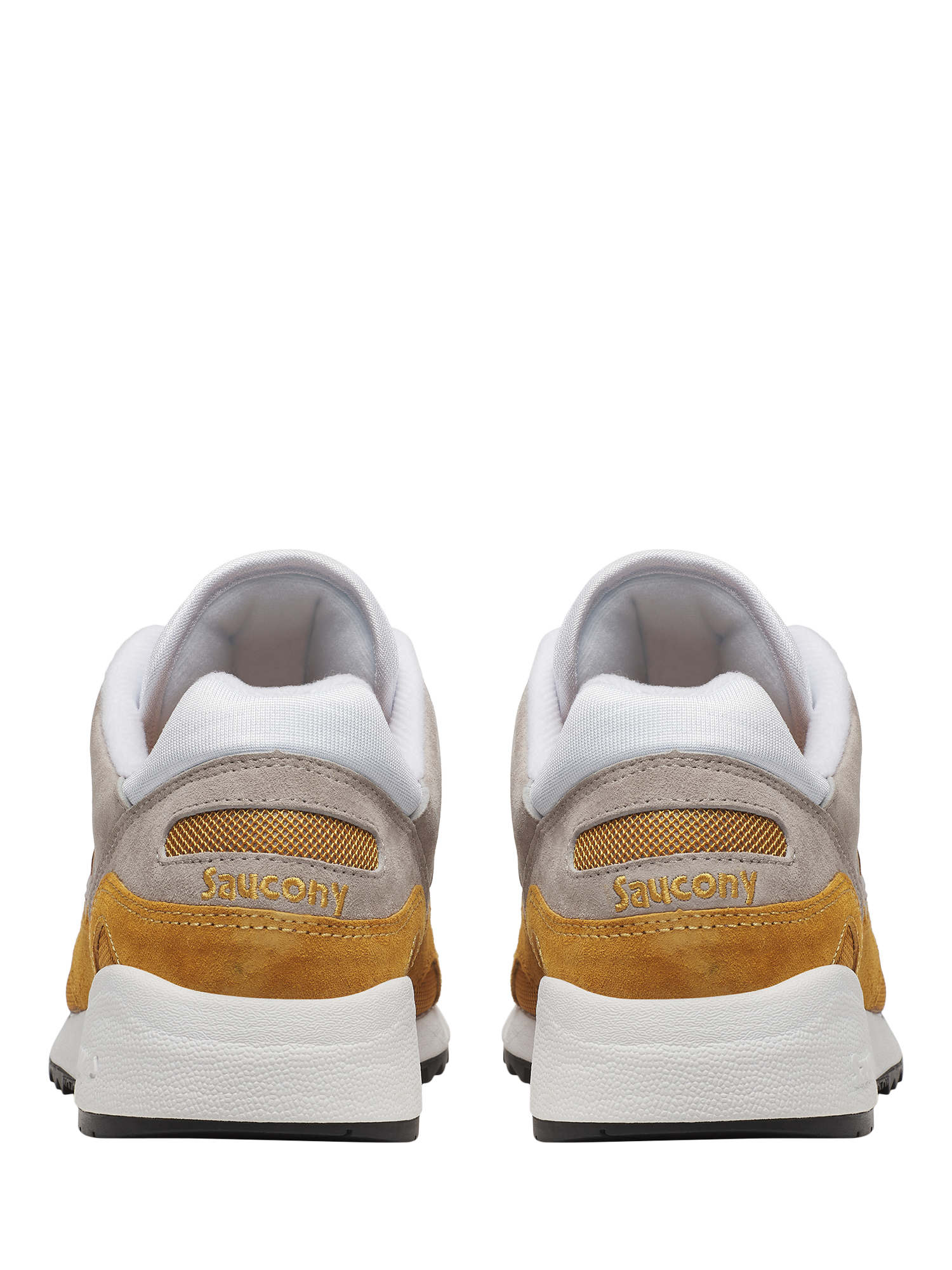 Product image 5 of 6, which shows Saucony Shadow 6000 Lace Up Trainers, Yellow, 9