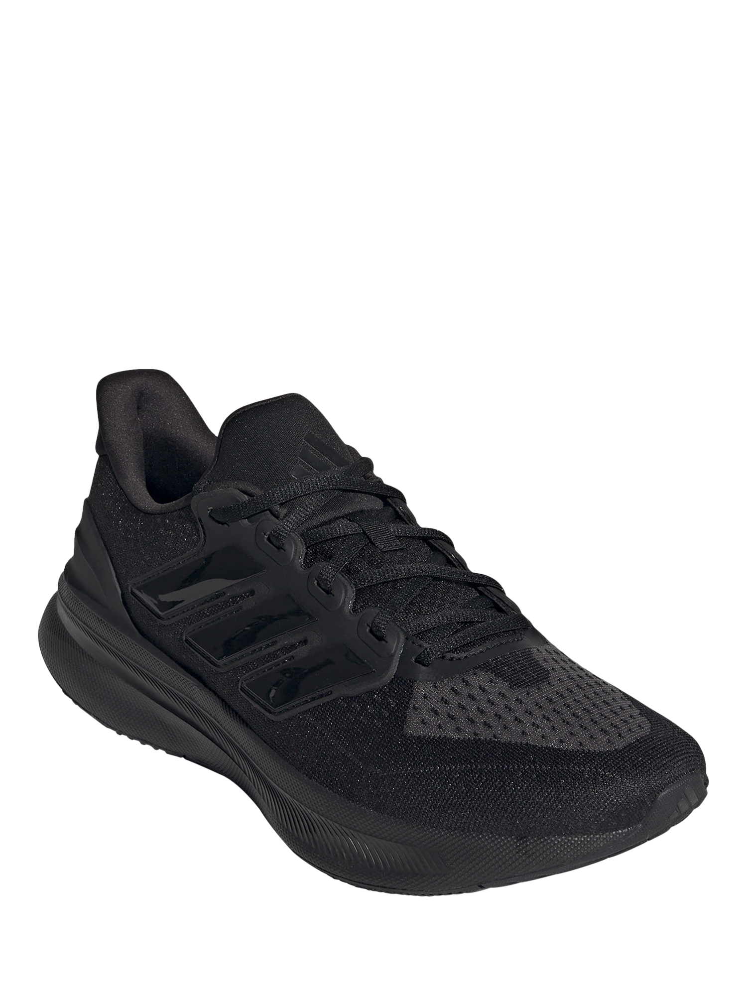 Product image 2 of 8, which shows adidas Men's Ultrarun 5 Running Shoes, Black/White, 7