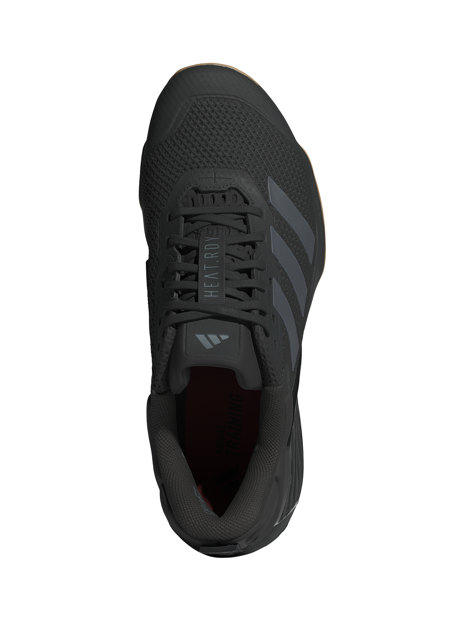 Product image 4 of 8, which shows adidas Dropset 3 Trainers, Black/Grey/Grey, 7