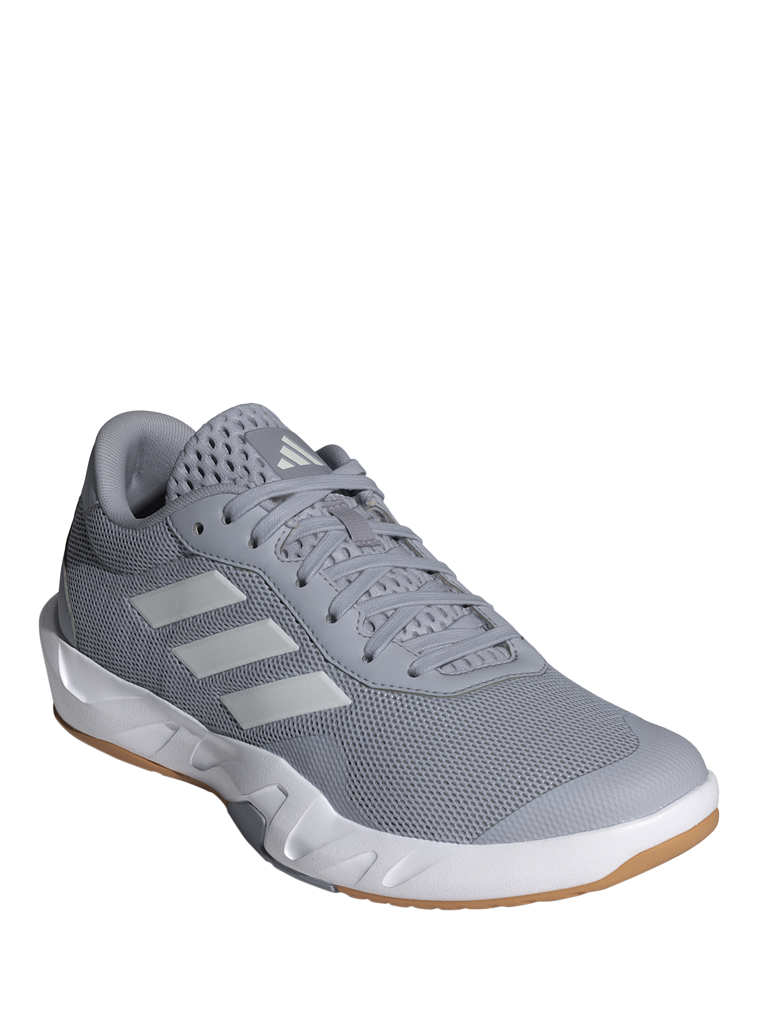 Product image 2 of 10, which shows adidas Women's Amplimove Trainer W Running Shoes, Silver/White, 4