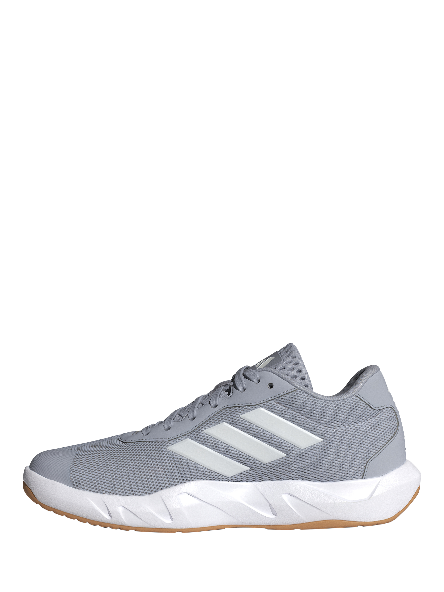 Product image 6 of 10, which shows adidas Women's Amplimove Trainer W Running Shoes, Silver/White, 4