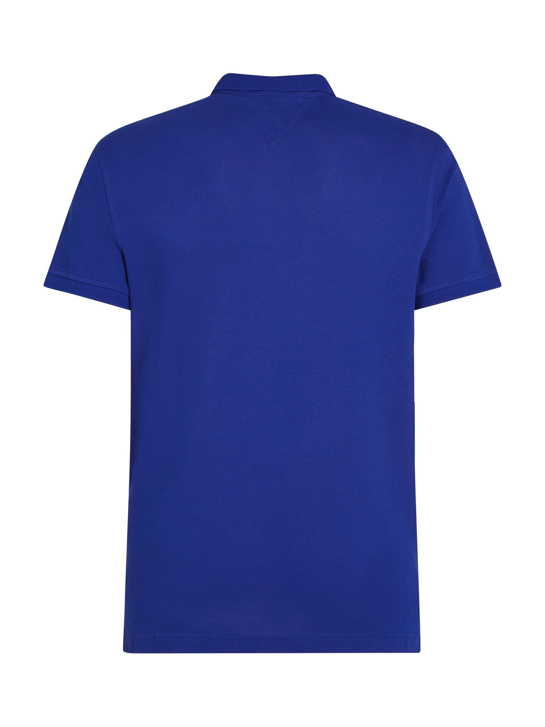 Product image 6 of 8, which shows Tommy Hilfiger 1985 Regular Fit Polo Shirt, Wedge Blue, XS