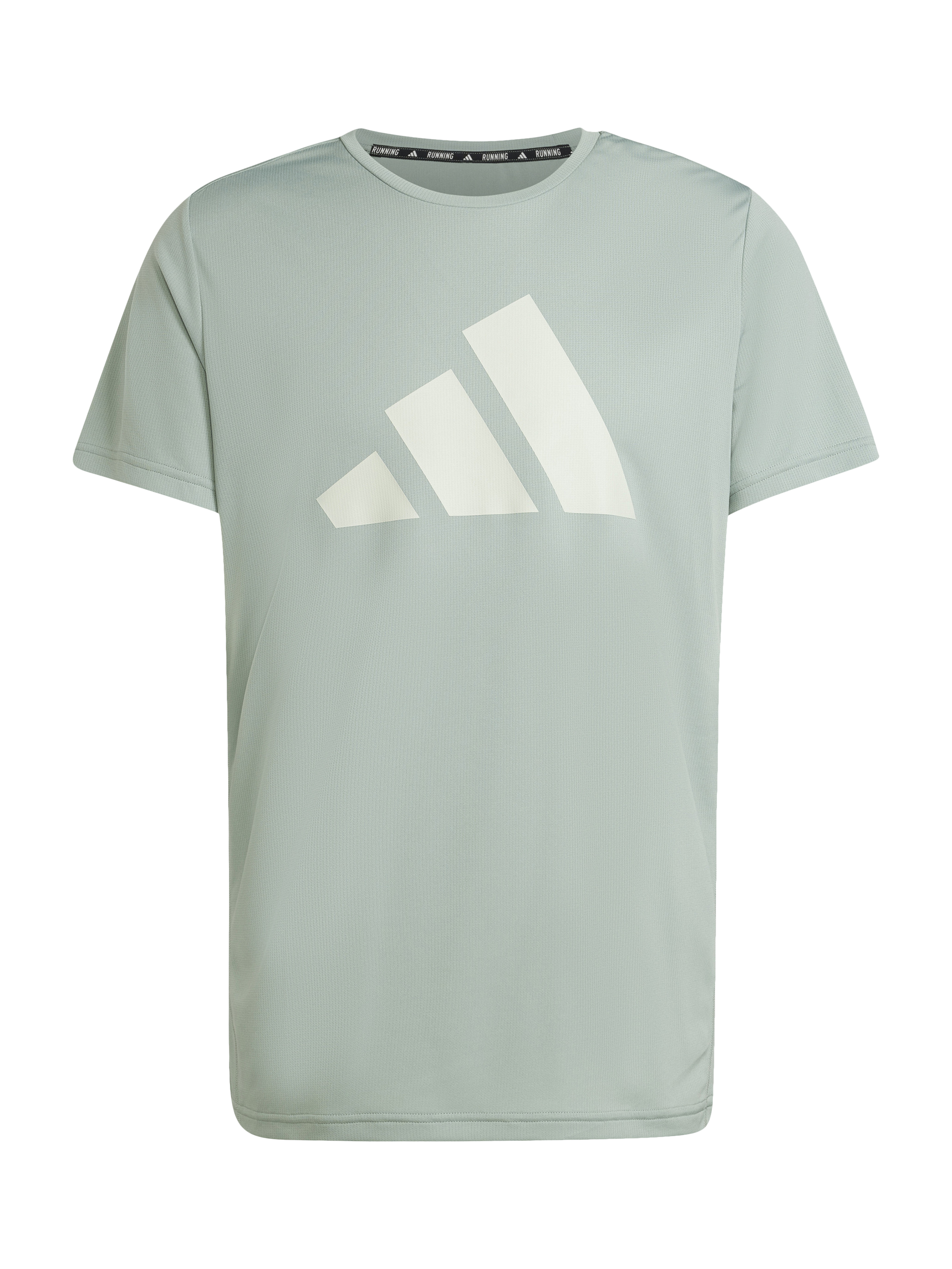 Product image 5 of 6, which shows adidas Run It T-Shirt, Silver Green, S