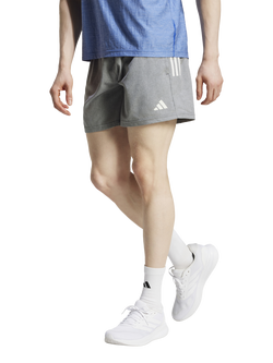 adidas Men's Own The Run Aeroready Shorts, Grey/White