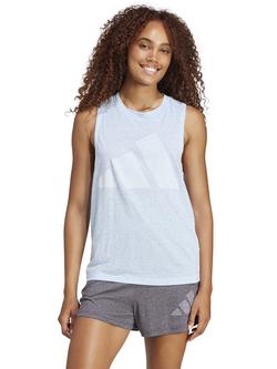 adidas Essentials Winners Tank Top, Glow Blue/White, Glow Blue/White