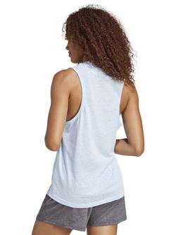 adidas Essentials Winners Tank Top, Glow Blue/White - view 2, Glow Blue/White