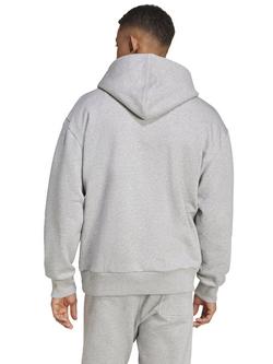 adidas Men's All SZN Fleece Hoodie - view 2, Grey Heather